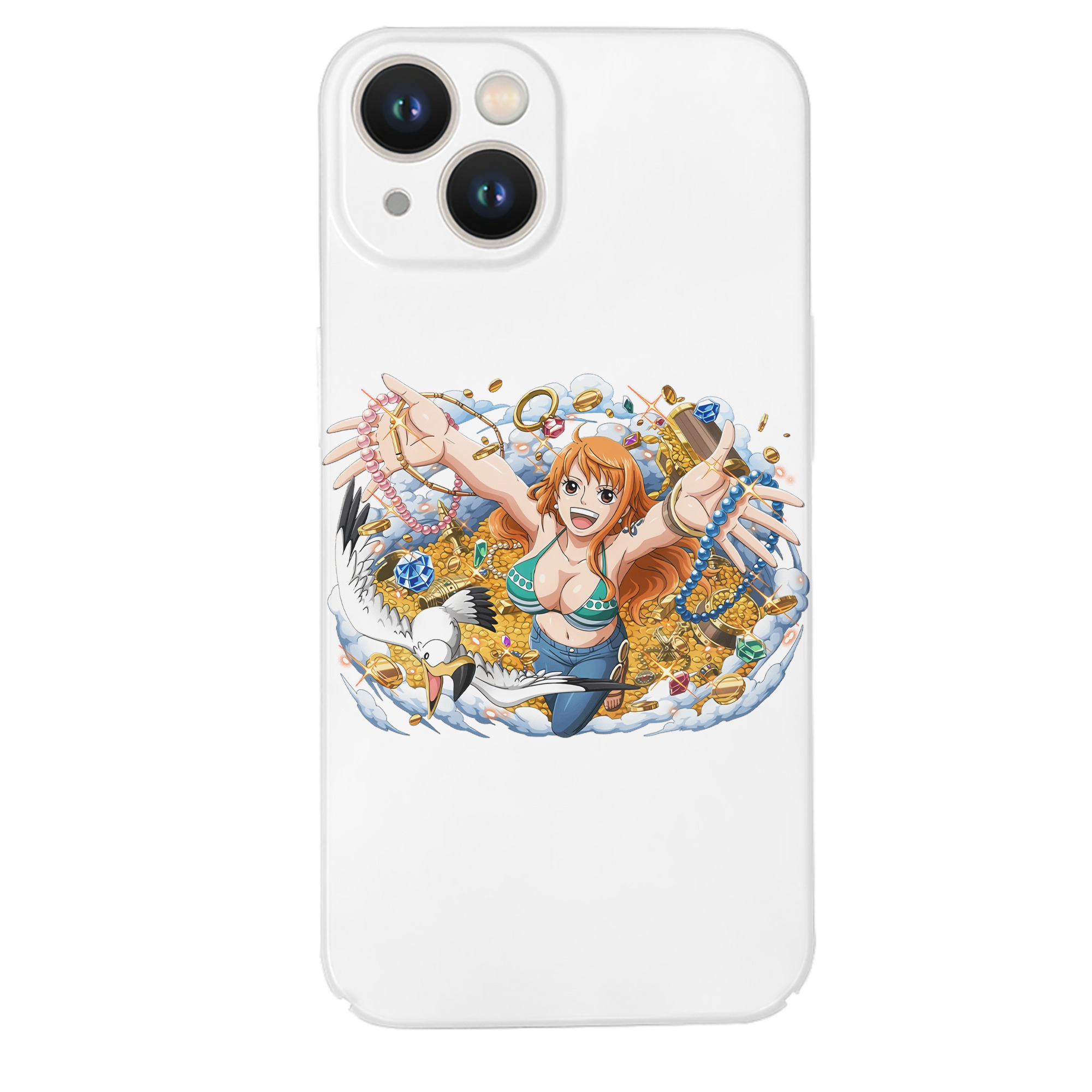 （画像用） ワンピース ナミ ONE PIECE Nami 【iPhone 14シリーズ対応】ハードケース
